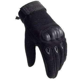 Тактичні рукавички із закритими пальцями (М-2XL), Чорні / Закриті рукавички, розмір XL