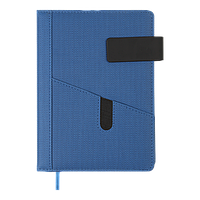 Щоденник недатований Buromax GALAXY А5 синій 288 с (BM.2024-02)