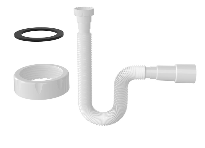 Гофра Novaplastik 1 1/2" 800мм вихід 40*50 (NP1203001)