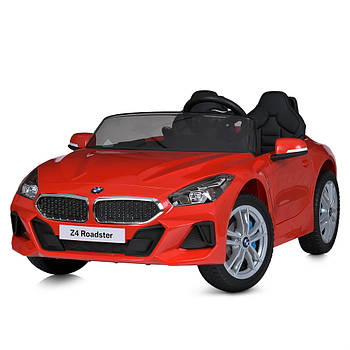 Дитячий електромобіль BMW (2 мотори по 45W, акумулятор 12V7AH, EVA, пульт 2,4G) Bambi M 5742EBLR-3 Червоний