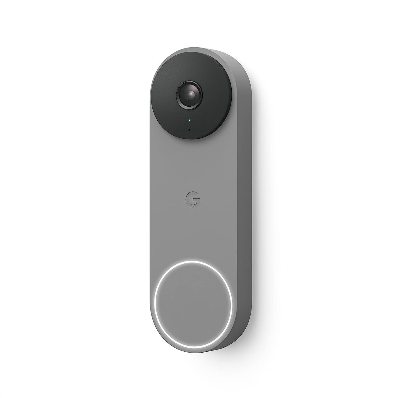 Розумний домофон Google Nest Doorbell 2nd Gen (дротовий) Ash, фото 1