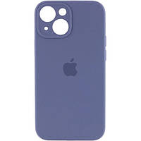 Чохол Fiji Silicone Case Full Camera для Apple iPhone 15 бампер накладка із захистом камери Lavender Grey