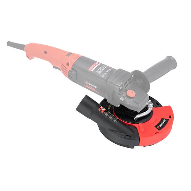 Кожух з відбором пилу під КШМ 125 мм, для шліфування INTERTOOL ST-0004, фото 1