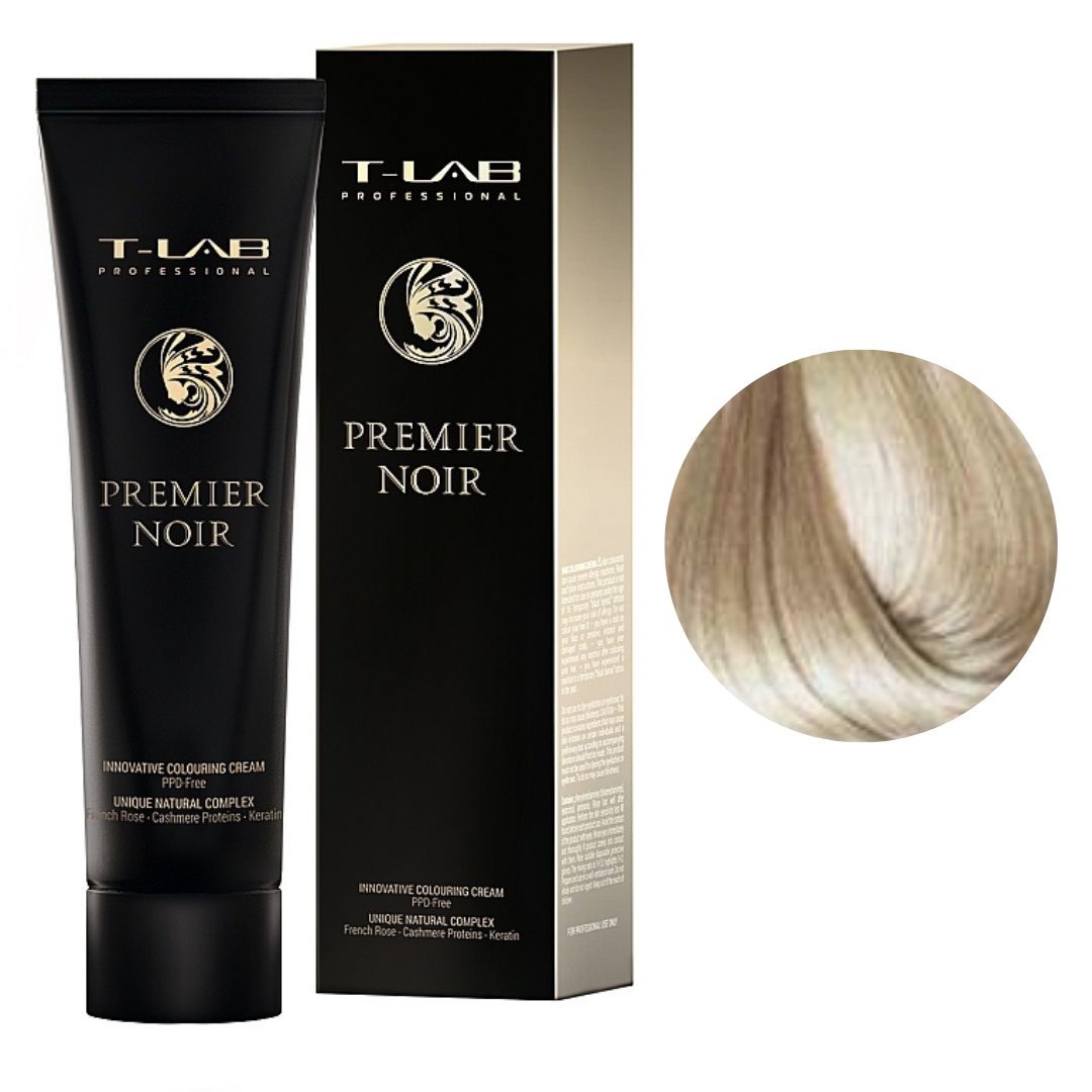 Крем-фарба для волосся T-Lab Premier Noir Colouring Cream №10.13 Lightest Beige Blonde 100 мл, фото 1