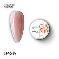 Ga&Ma Hard Jelly Gel Rose Nude - гель-желе, розовый нюд, 15 мл