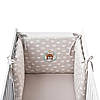Бортик захисний ТМ PAPAELLA 198х42 см корона беж 08-13737*002, фото 3