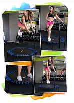 Фітнес батут з ручкою Rippey 130 см, фото 4