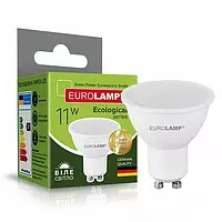 Светодиодная лампа EUROLAMP ЕКО SMD MR16 11W GU10 4000K (LED-SMD-11104(P))