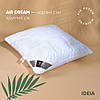 Подушка Air Dream Premium ТМ IDEIA 70х70 см два чохли на блискавці білій 8-11634*001, фото 3