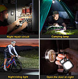 Мініліхтарик брелок COB Rechargeable Keychain light з відкриванням і магнітом світильник акумуляторний, фото 3