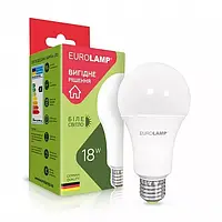 Светодиодная лампа EUROLAMP ЕCО А70 18W E27 4000K (LED-A70-18274(A))