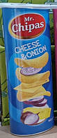 Чипси Mr. Chipas Cheese&Onion 160 г.