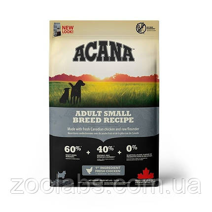 Acana Adult Small Breed Recipe 6 кг | Сухий корм для дорослих собак дрібних порід, фото 1