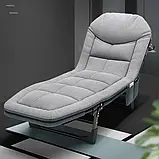 Розкладачка на ніжках 200 х 66 х 30 см Кемпінгова розкладачка, фото 3