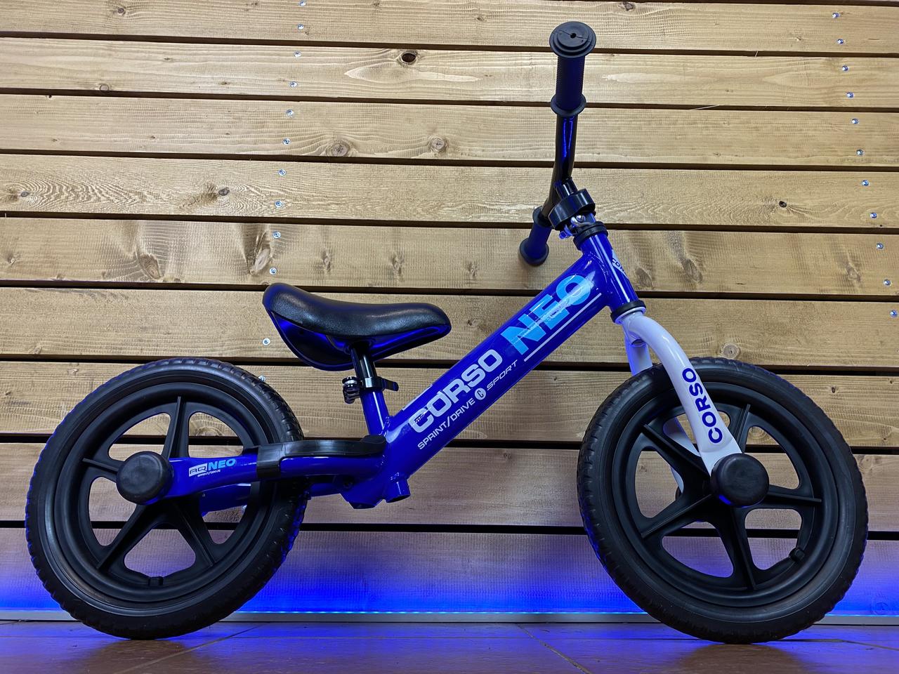Біговел велобіг 12" Corso NEO EN-25540 EVA піна синій