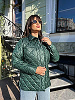 Куртка Ткань: плащевка Наполнитель: синтепон 100 Застежки кнопки Цвет: черный, хаки, беж, белый и зеленый зелений