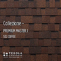 Бітумна черепиця TEGOLA Master J 532 Coffee