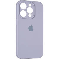 Чохол Fiji Silicone Case Full Camera для Apple iPhone 15 Pro бампер накладка із захистом камери Lavender Grey