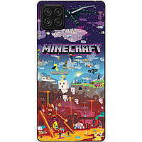 Силіконовий чохол бампер для Samsung M33 гра Minecraft Майнкрафт