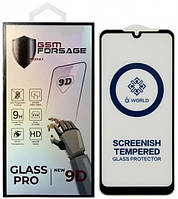 Защитное стекло Premium Tempered Glass для Samsung Galaxy A02 SM-A022 / M12 SM-M127 / A12 A125 (6.4') Black
