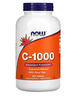 Вітамін C-1000, 250 таблеток Now Foods