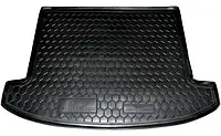 Коврик в багажник для Kia Carens (2013>) 5 местный резинопластиковый (AVTO-Gumm) автогум