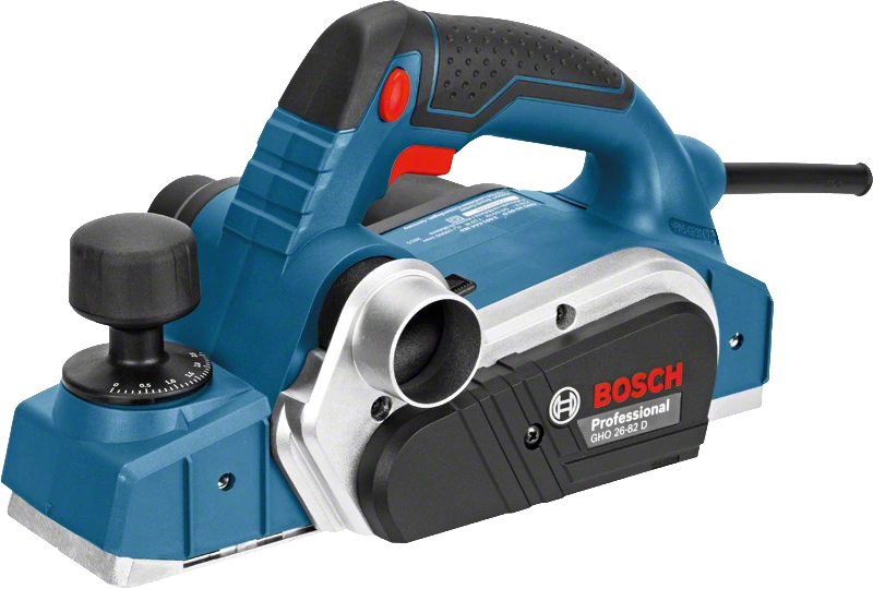 Рубанок Bosch GHO 26-82 D [710Вт / 16.500 об/хв / 82 мм / стругання до 2,6 мм]