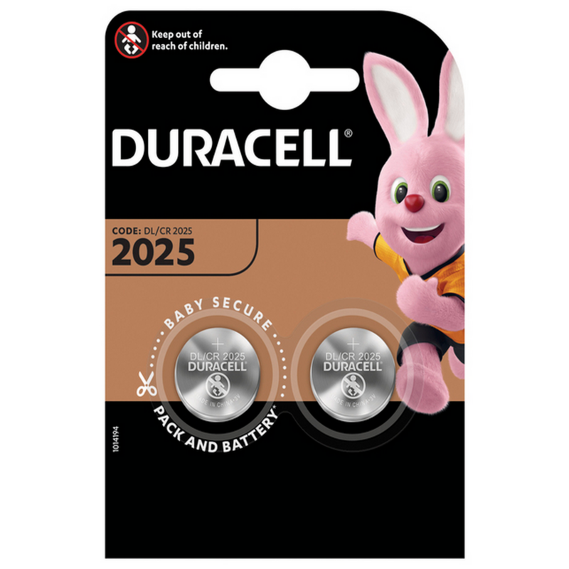 Батарейка DURACELL DL2025 DSN 2 шт (s.5010963)