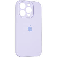 Чохол Fiji Silicone Case Full Camera для Apple iPhone 15 Pro Max бампер накладка із захистом камери Light Purple