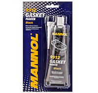 Герметик силиконовый высокотемпературный "MANNOL" 9912 Gasket Maker BLACK 85г