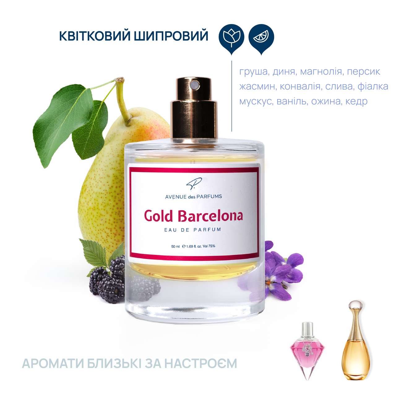 Духи Gold Barcelona (Jadore,жадор) AVENUE des PARFUMS, фото 1