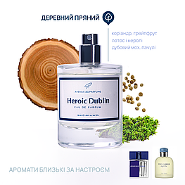 Духи Heroic Dublin (In Blue) парфюм  мужской AVENUE des PARFUMS Аромат настоящих мужчин