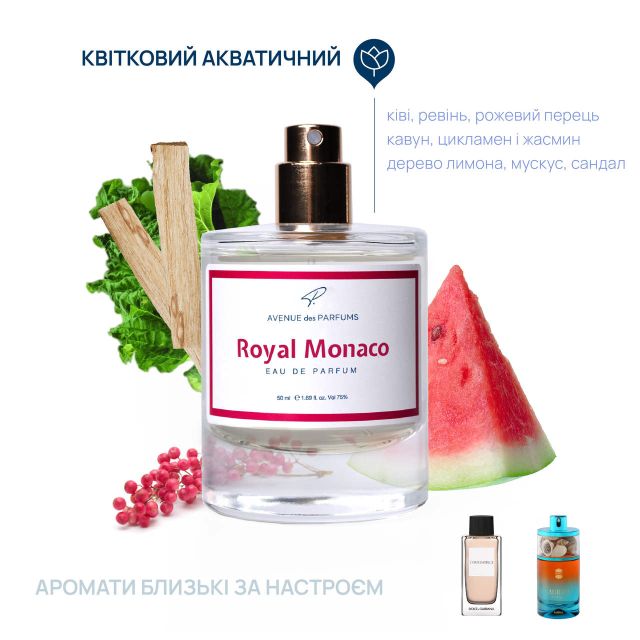 Духи Royal Monaco (императрица, Anthology L'Imperatrice ) женский аромат  AVENUE des PARFUMS, фото 1