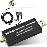 Hikity DAB/DAB+ USB адаптер портативный DAB+ тюнер для автомагнитол Android