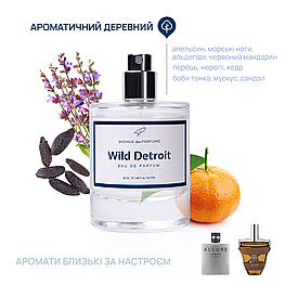 Духи мужские Wild Detroit (Allure homme Sport) парфюм AVENUE des PARFUMS