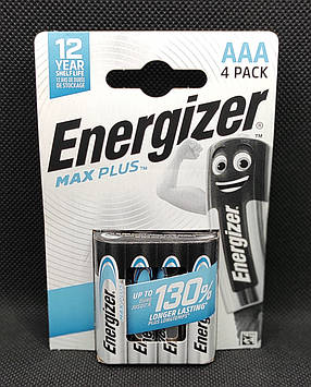 Батарейка міні-пальчикова LR03 Energizer Max Plus ( 4шт. )