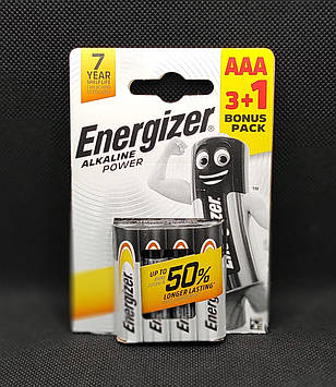 Батарейка міні-пальчикова LR03 Energizer Power ( 4шт. )