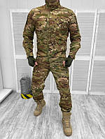 Уставной костюм мультикам ГОСТ ВСУ К7, тактический костюм мультикам для ЗСУ с кителем, летняя форма мультикам