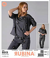 Набор для дома и сна Rubina Secret, Размер S/M (44/46) Футболка и штаны