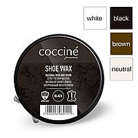 Крем-воск для кожи в металлической банке Coccine SHOE WAX 40 мл (4 цвета на выбор)