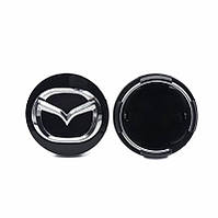 Ковпачки на диски Mazda 3, 5, 6, MPV, CX-7, CX-9 (57/57) Черные 2477