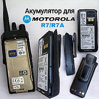 Батарея для рации Моторола R7. Type-c аккумулятор 3000 мАч. Аккумулятор для радиостанции моторола.