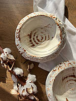 Тарілка для подачі «Корал» 250 мл, «Коричневий Лофт плюс"