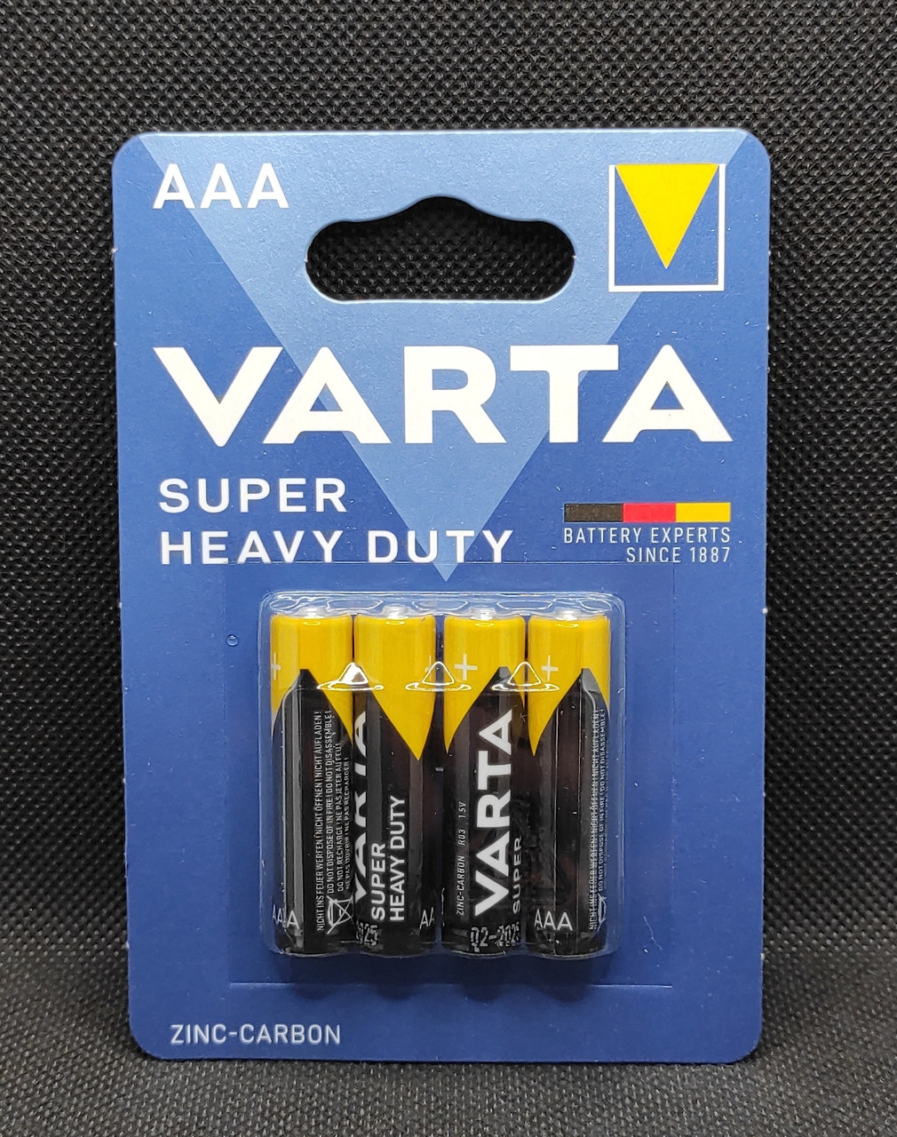 Батарейка міні-пальчикова R03 Varta Super HD ( 4шт. ), фото 1