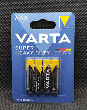 Батарейка міні-пальчикова R03 Varta Super HD ( 4шт. )