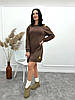 Повсякденна тепла сукня з булавкою "Moana"| Норма і батал, фото 10