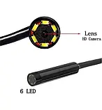 Компактна камера ендоскоп Android та PC Endoscope USB-гнучка камера, фото 5