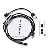 Компактная камера ендоскоп Android and PC Endoscope USB-гибкая камера