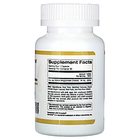 Iron Ferrochel Bisglycinate 36 мг California Gold Nutrition 90 капсул, фото 2