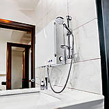 Бак для душа з підігрівом і насосом для дачі. Два виходи - душ + кран з гусаком, фото 5